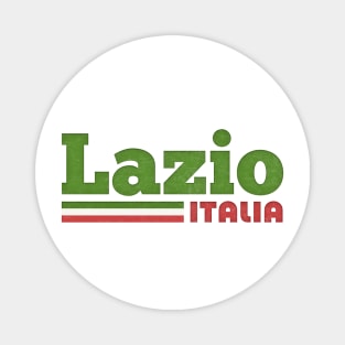 Lazio, Italia // Retro Styled Italian Region Design Magnet